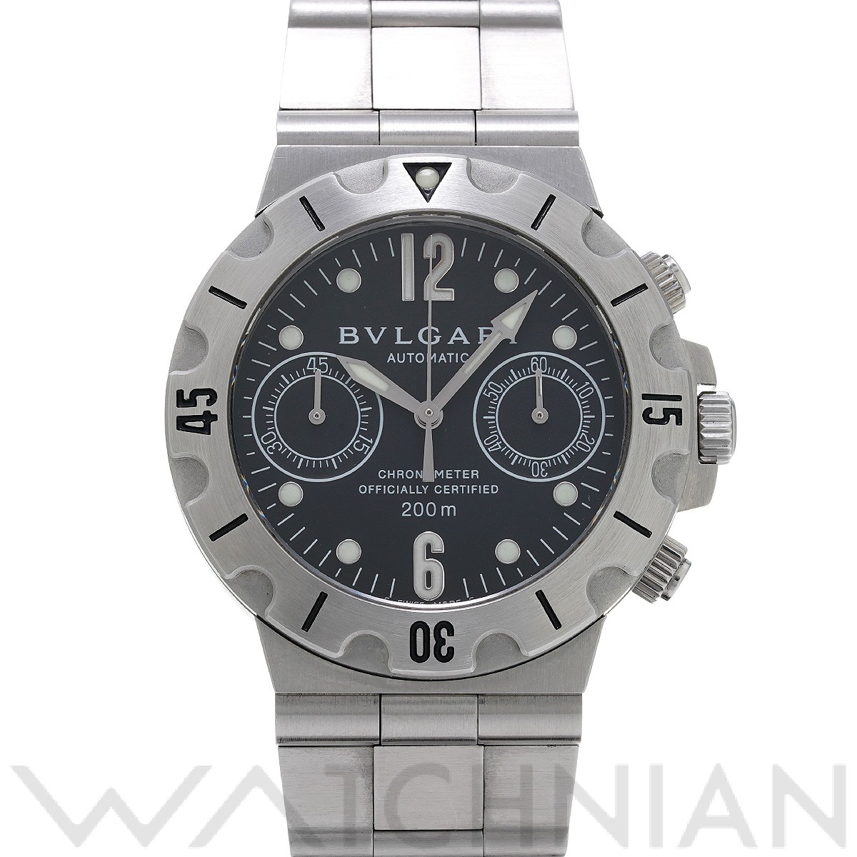 ブルガリ / BVLGARI ディアゴノ スクーバ クロノグラフ SCB38S