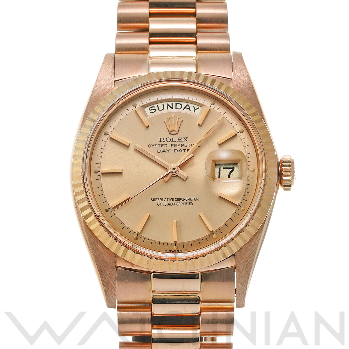 ロレックス デイデイト 1803/5 ピンク メンズ 時計 【中古