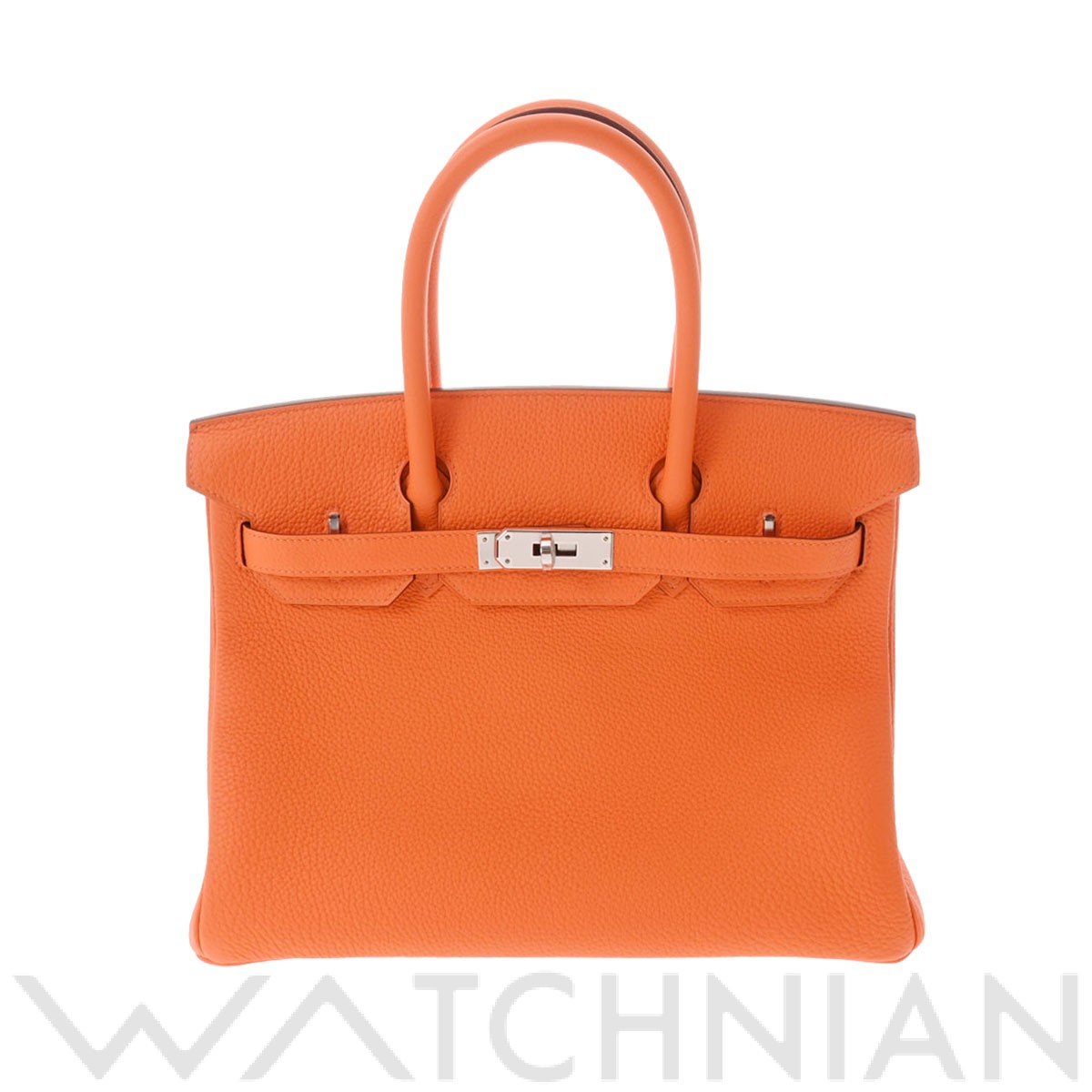 エルメス バーキン 30 オレンジミニアム/パラジウム金具 トゴ