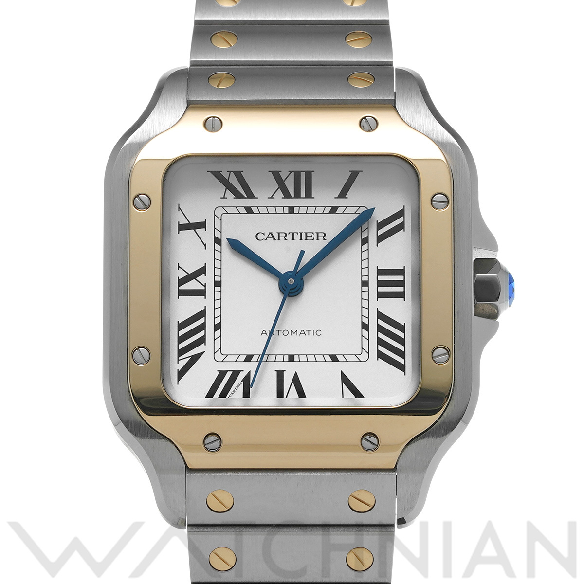 カルティエ サントス ドゥ カルティエ MM W2SA0016 シルバー メンズ