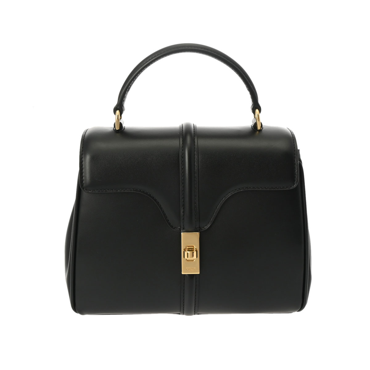 セリーヌ ミニ 16（セーズ） ブラック 197983BEY.38NO サテンドカーフ