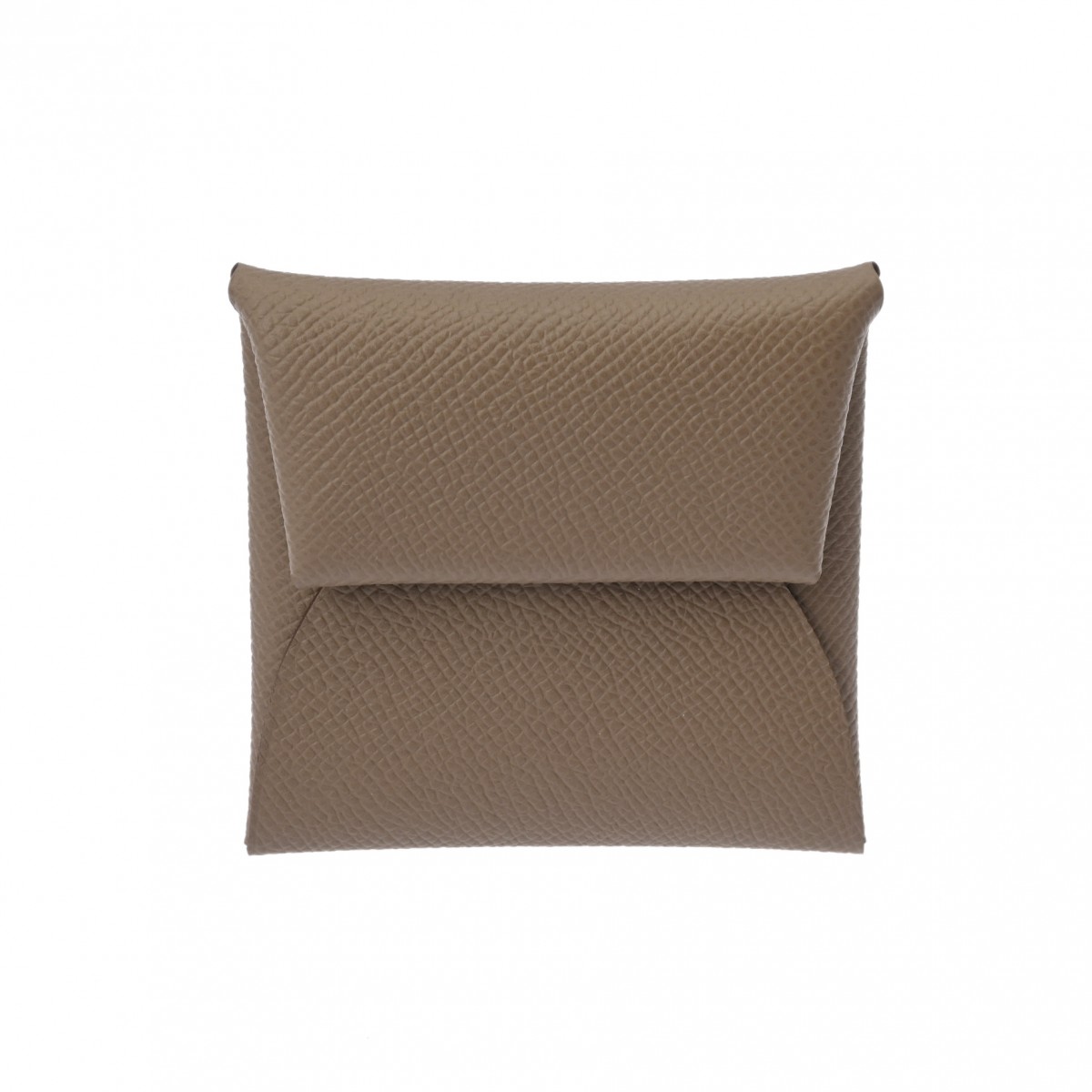 エルメス バスティア エトゥープ ヴォーエプソン ユニセックス 財布