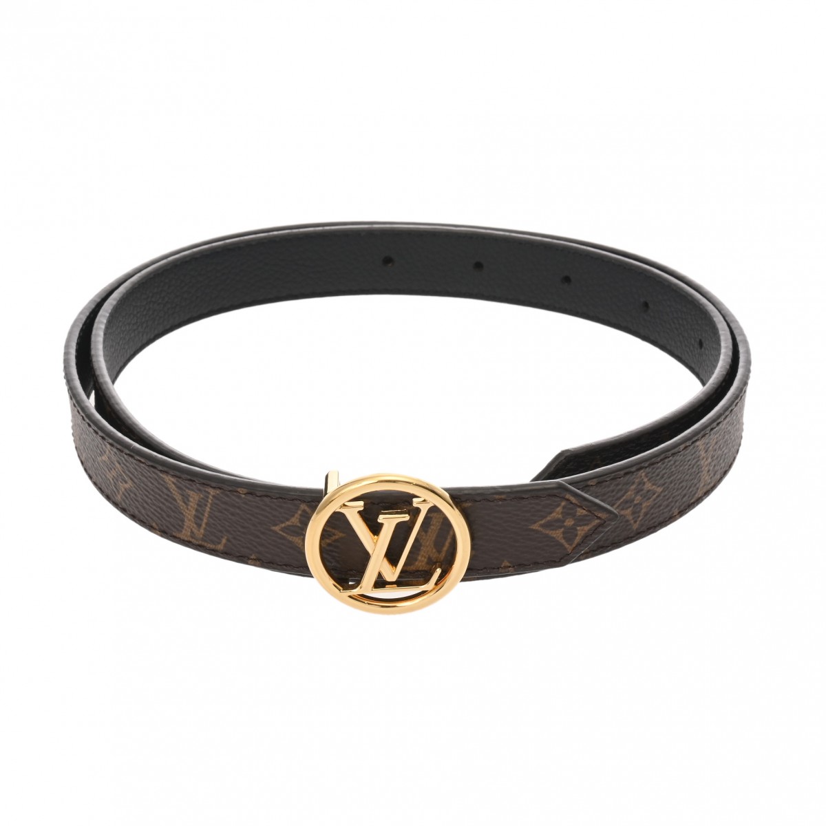 ルイ ヴィトン モノグラム ベルト・LVサークル 20MM リバーシブル #75