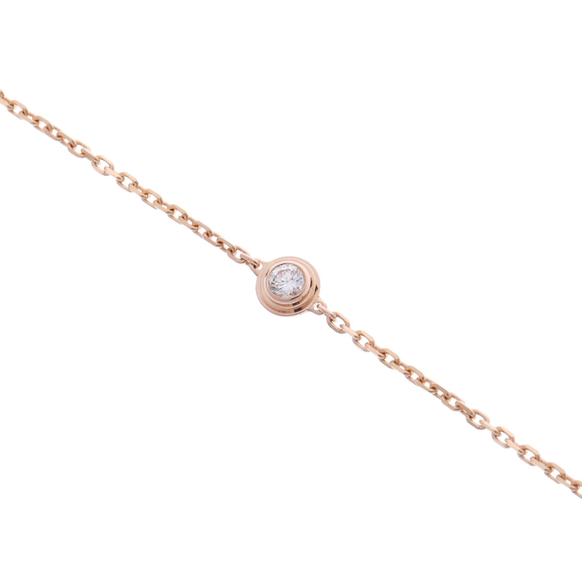 カルティエ ダムール ブレスレット XS ゴールド CRB6045717 K18ピンク