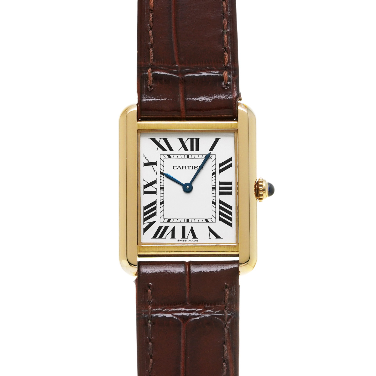 カルティエ タンク ソロ SM W1018755 シルバー レディース 時計 【中古