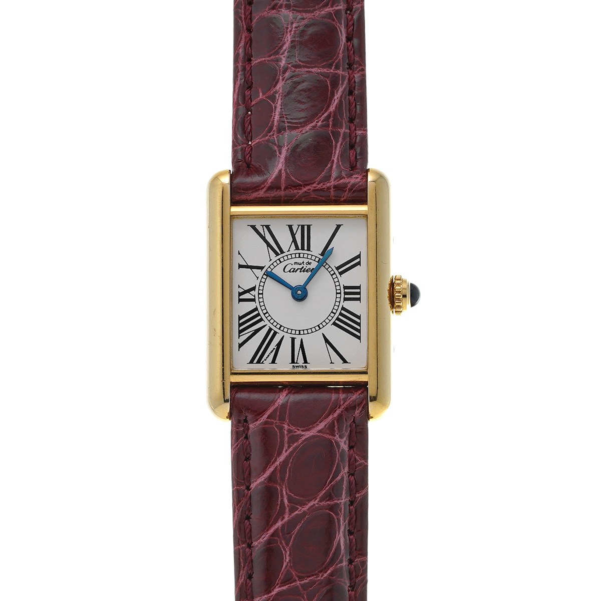 カルティエ マストタンク ヴェルメイユ SM W1005554 シルバー