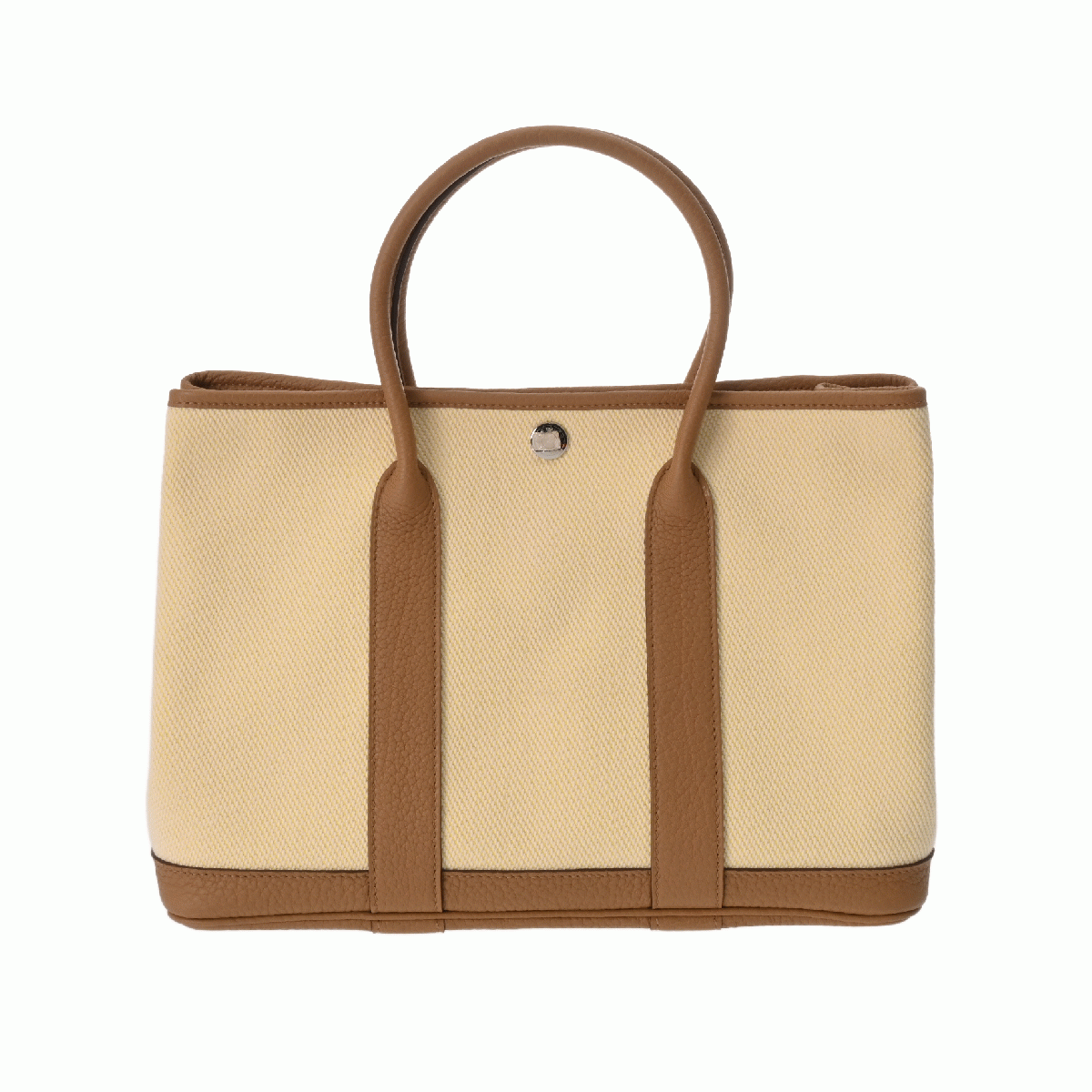 エルメス ガーデンパーティ TPM ベージュ/チャイ トワルアッシュ