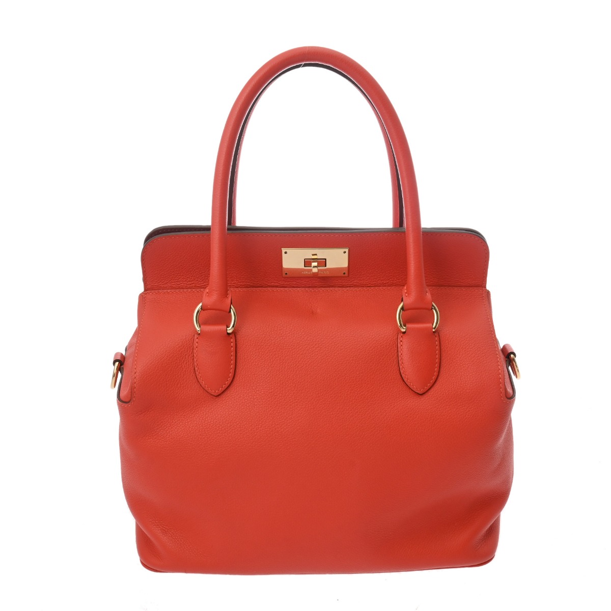 エルメス ツールボックス 26 2WAY カプシーヌ/ルージュアッシュ エバー