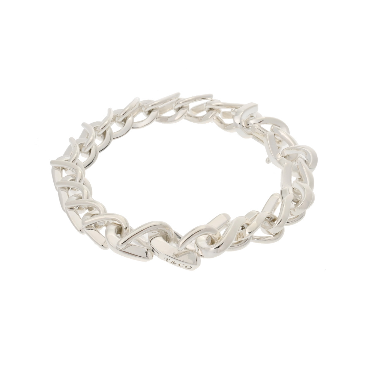 ティファニー フォージ リンクブレスレット ミディアム チェーン