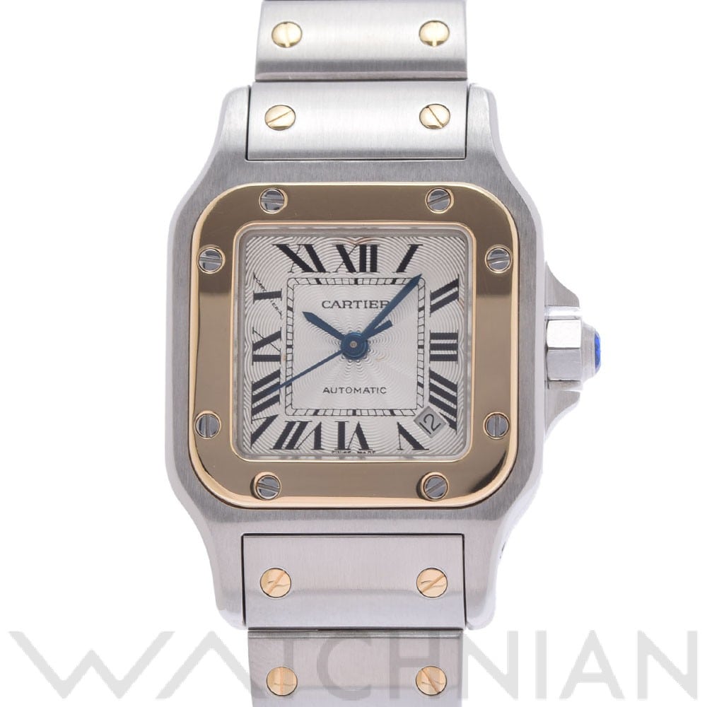 カルティエ / CARTIER サントス ガルベ SM W20057C4 シルバー
