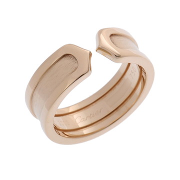 カルティエ C2リング #51 ゴールド K18イエローゴールド YG レディース