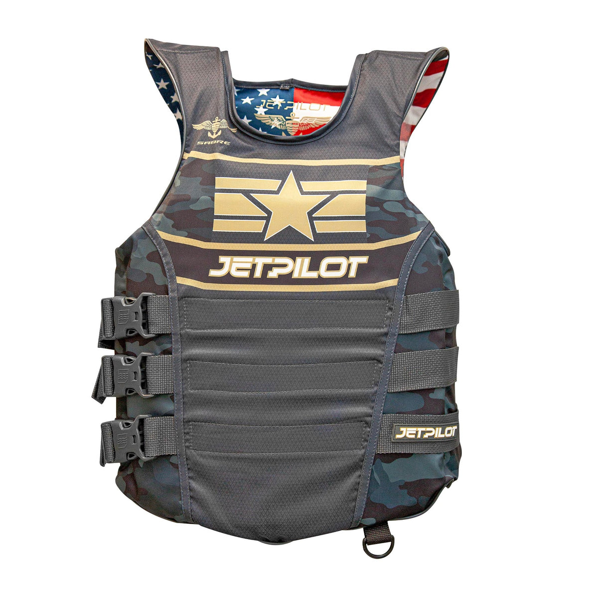 JetPilot F-86 SABRE NYLON CGA VEST - Watercraft Superstore