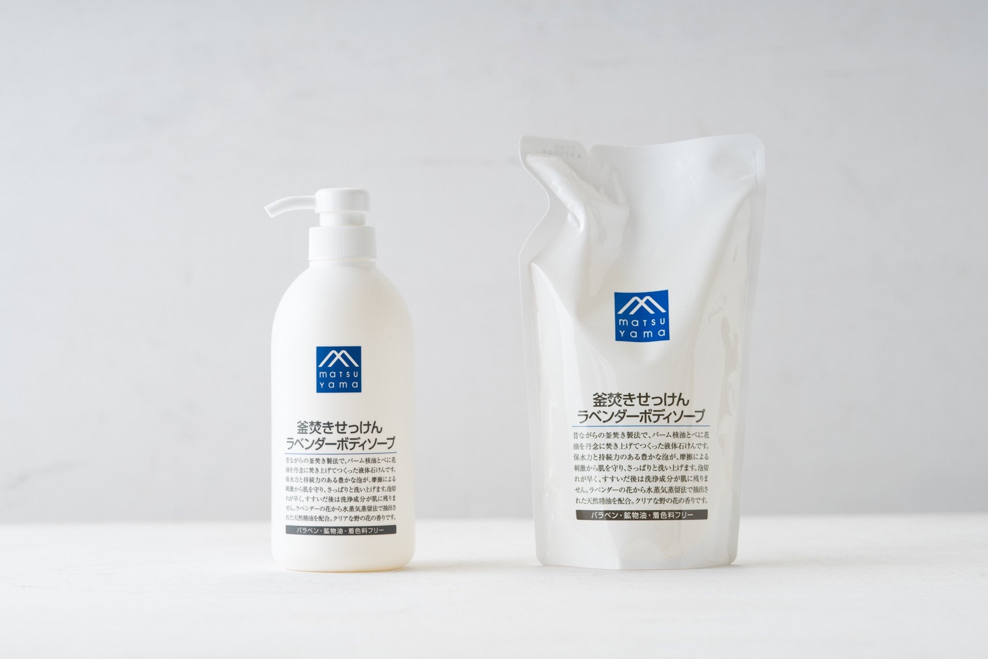 釜焚きせっけんボディソープ M-mark series｜松山油脂