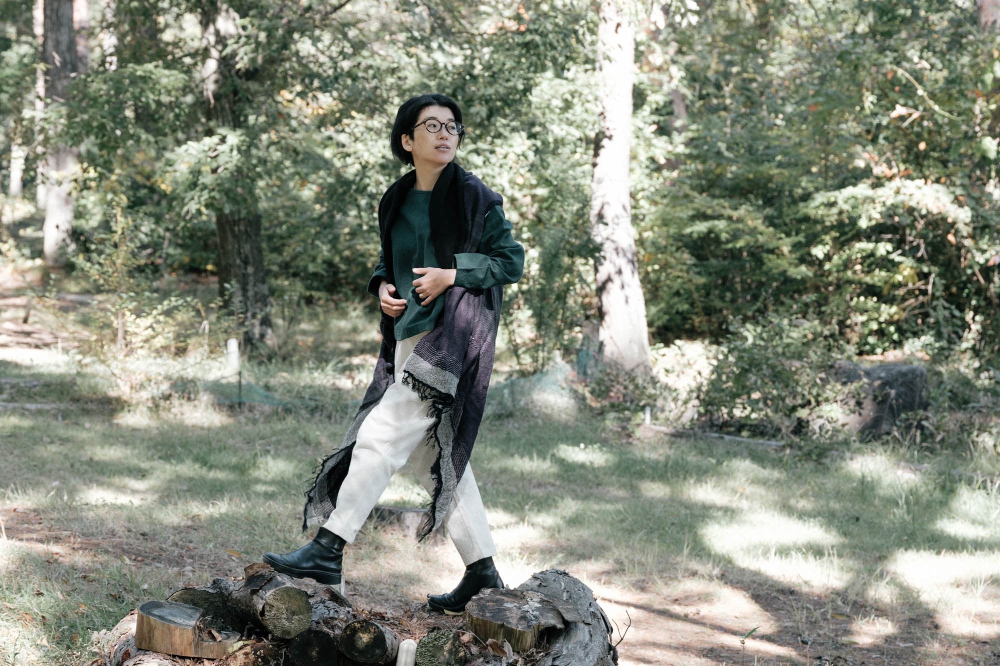 備後節織 パンツ｜yohaku