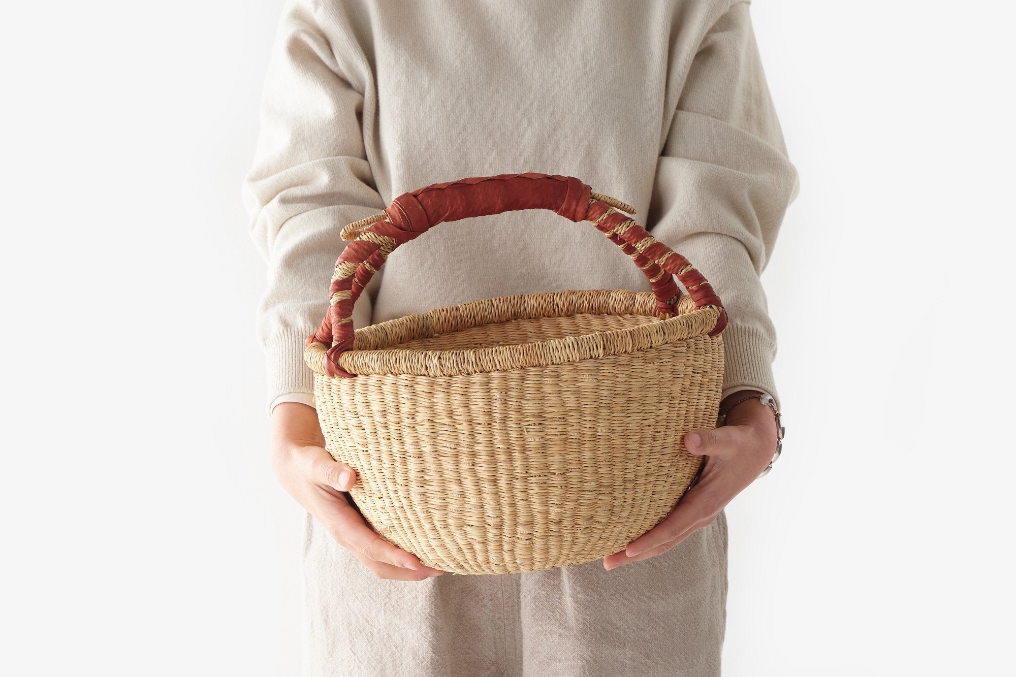 ブルキナバスケット 一本手｜松野屋