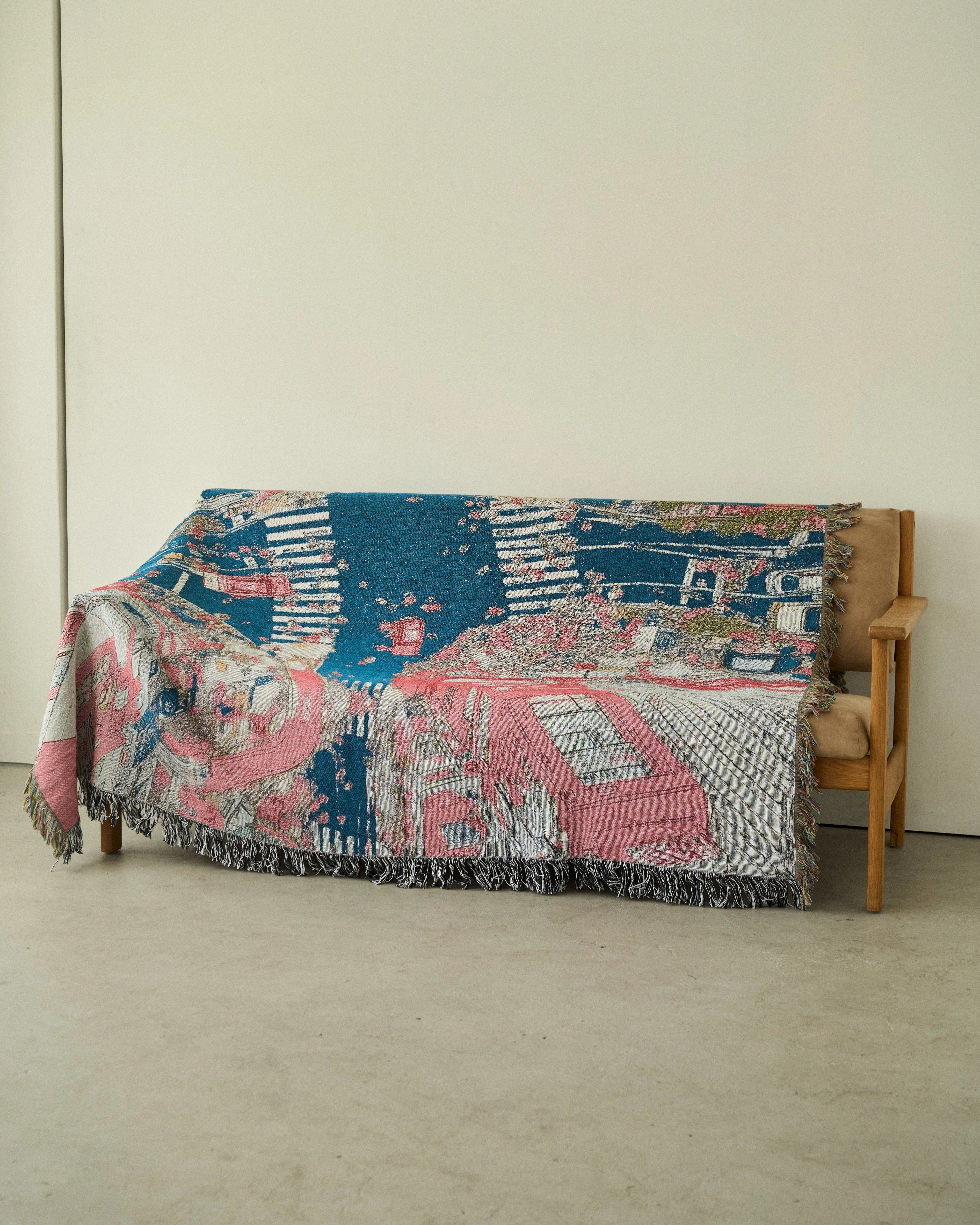 Tokyo Crossing Throw Blanket | iMPeRF