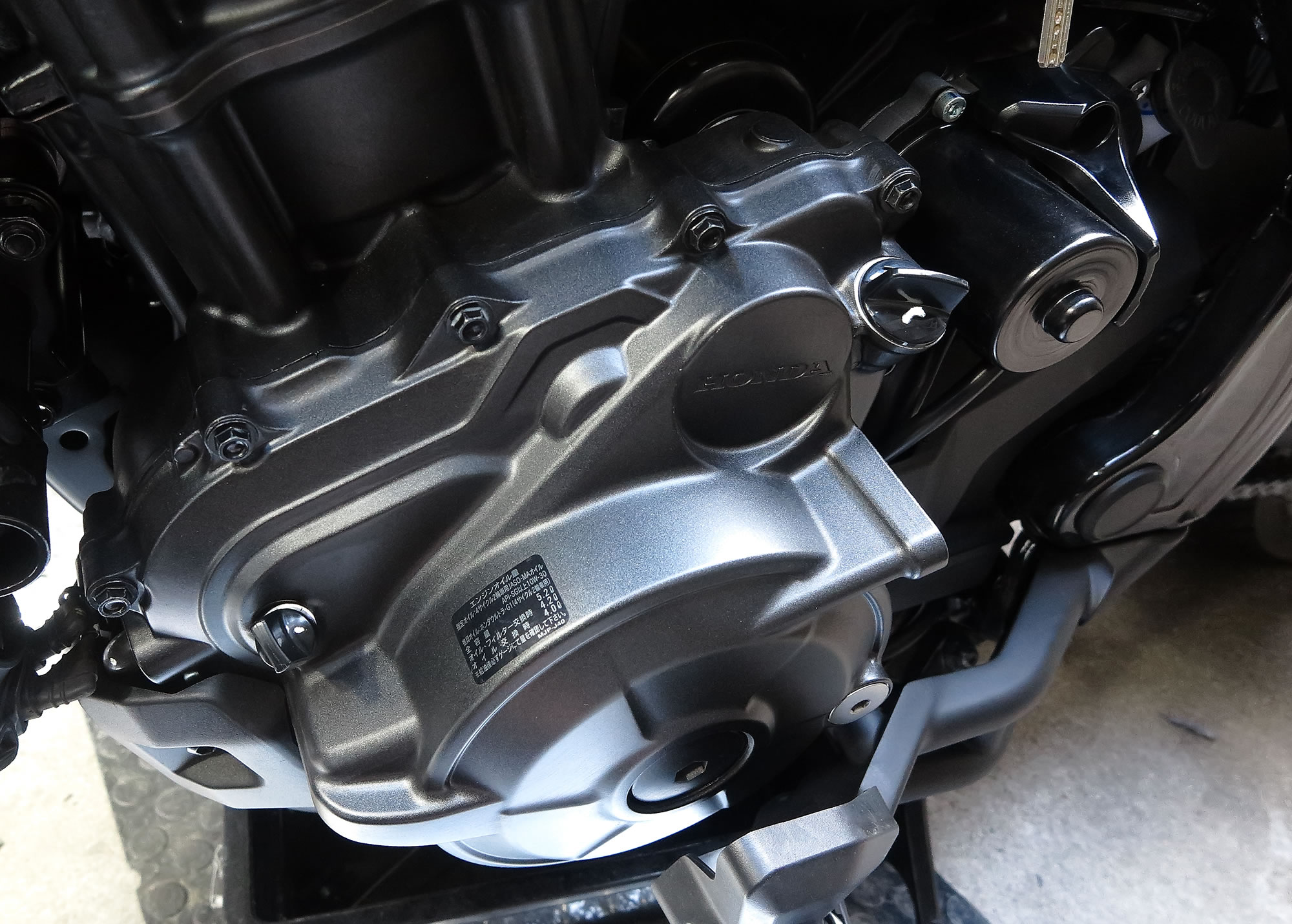 レブル1100DCT(SC83) エンジンオイル交換5