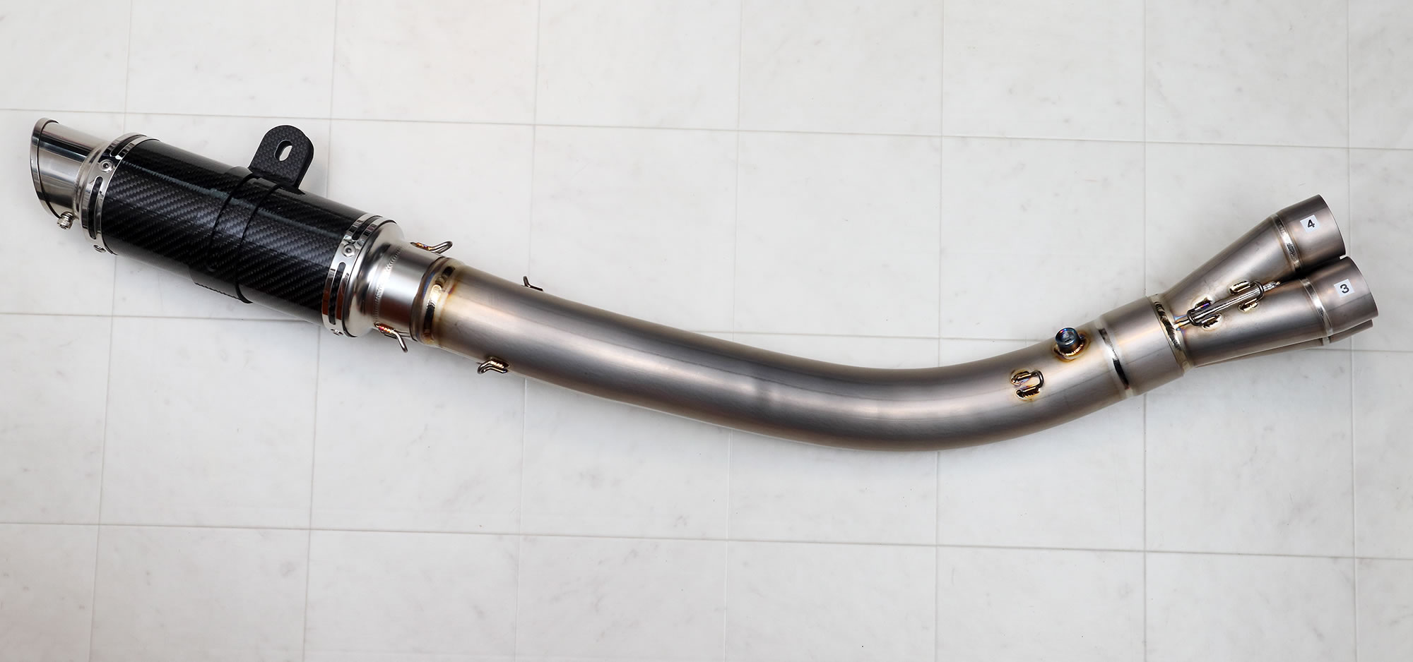 皇 フルエキ サイレンサー付き❗️ トリックスター / Ninja ZX-6R(24