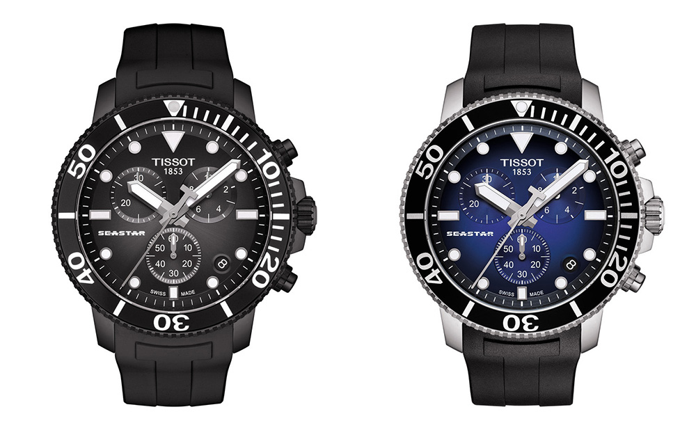 スイスの老舗「ティソ」のダイバーズウォッチに、ギア感ただようクロノ