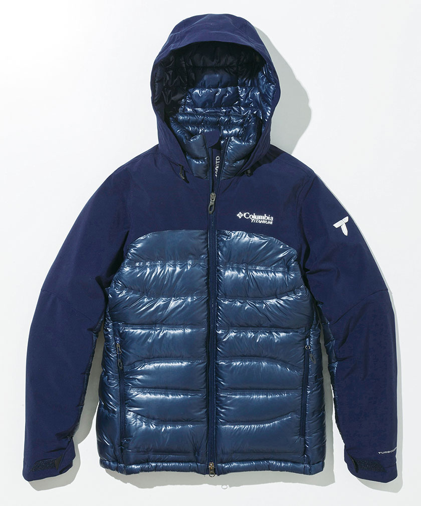 保温・防水・伸縮。コロンビアの最新技術を結集した、本気系ダウン