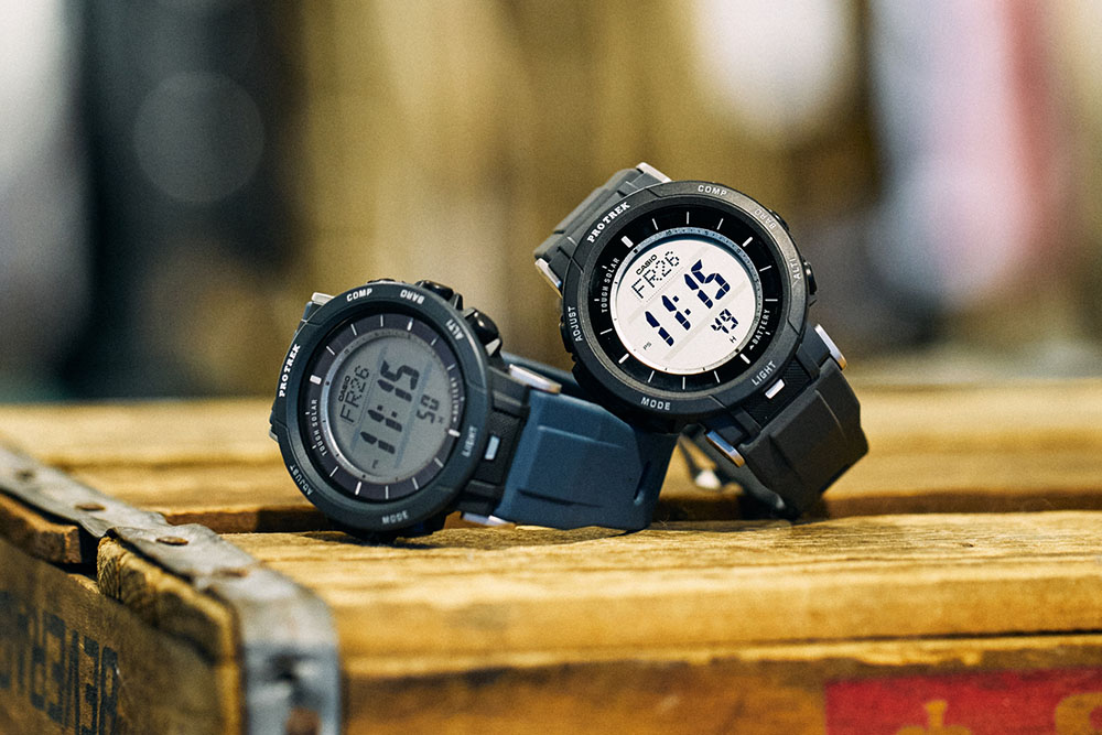 プロトレックのデジタルモデルが小型・軽量化。より普段使いしやすい一