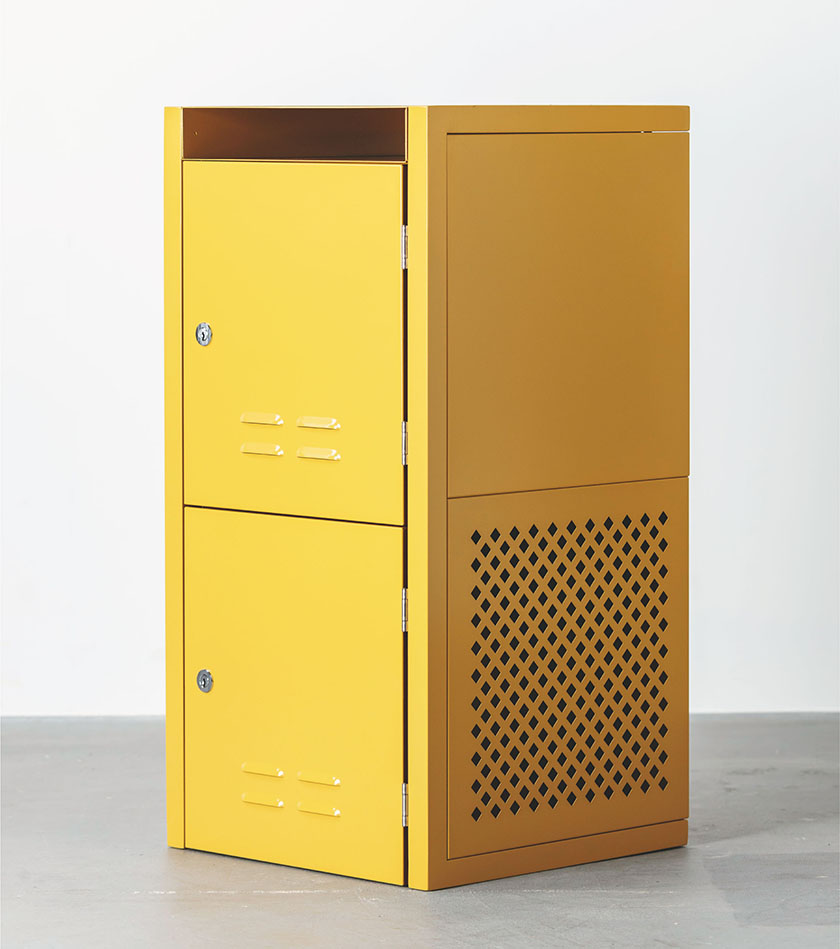 組み合わせ次第でデスクにも収納棚にもなる、ユニークなおしゃれ収納