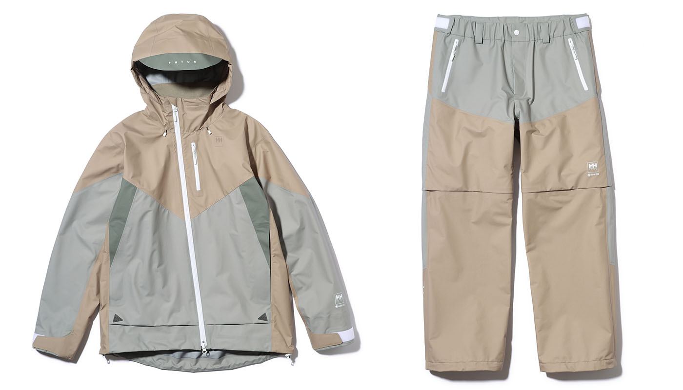 ヘリーハンセンとFUTURによるコラボ第二弾。爽やかな色使い光る