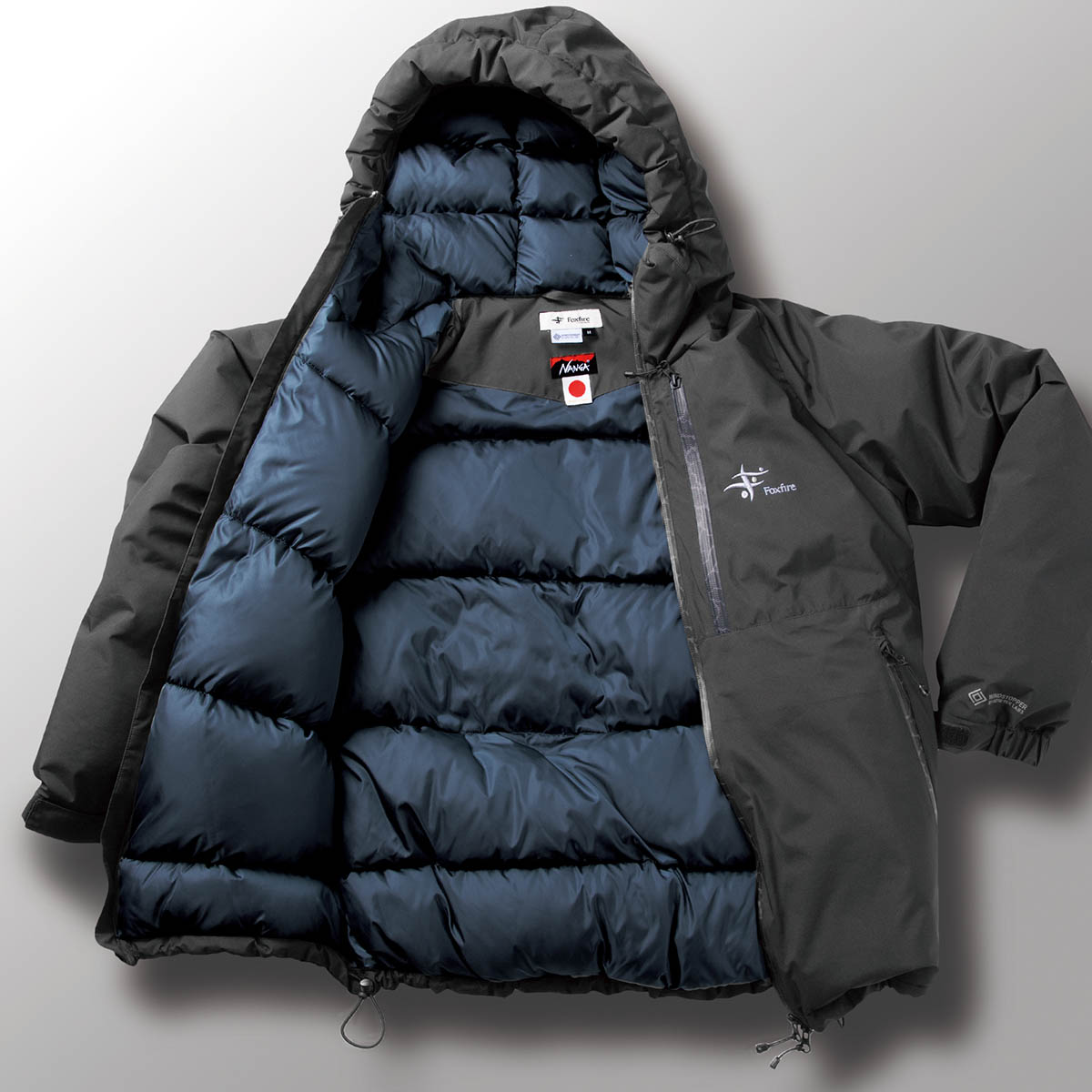 フォックスファイヤー × ナンガの釣り特化型最強ダウンが、素材