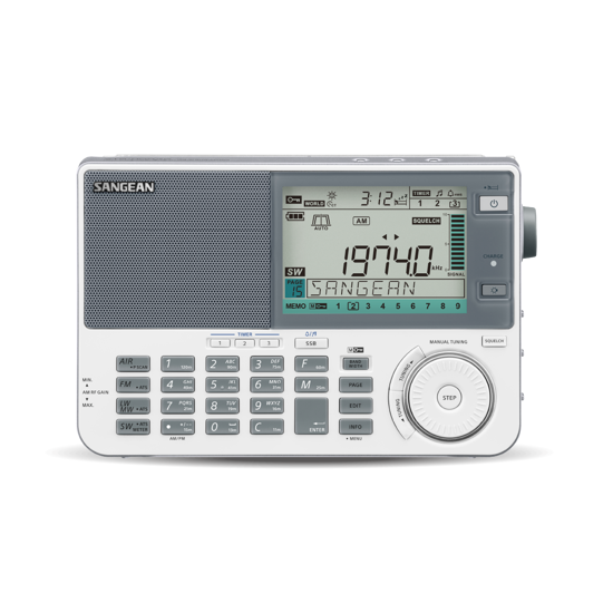ATS-909X2 FM / SW / MW / LW / Air│SANGEAN Electronics