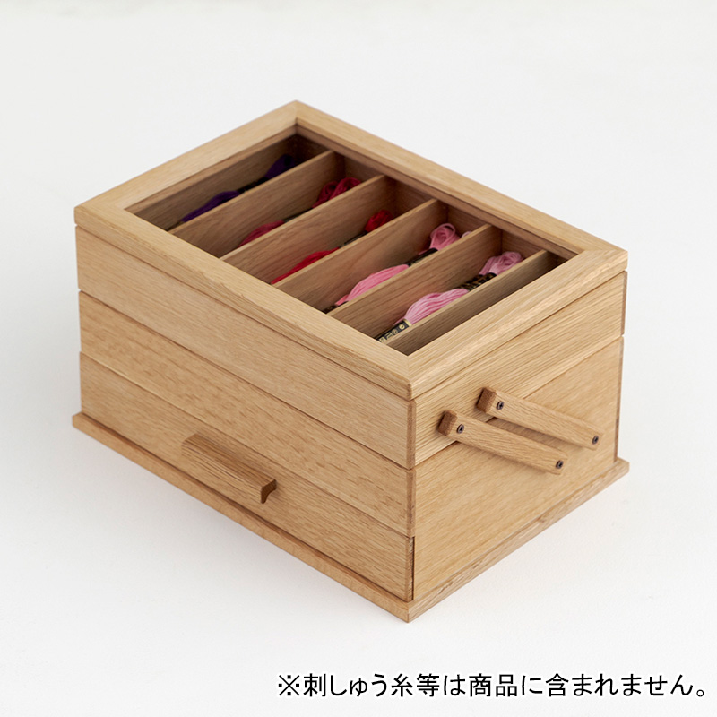 ホビーラホビーレ＞スライド式刺しゅう糸ボックス｜天満屋ネット