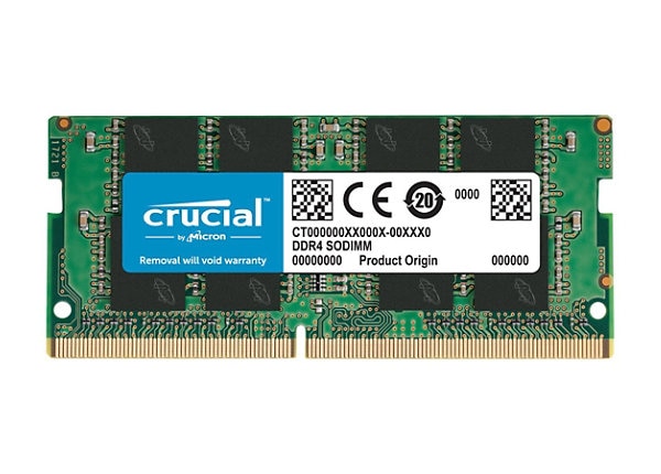 Crucial - DDR4 - module - 16 GB - SO-DIMM 260-pin - 1600 MHz / PC4