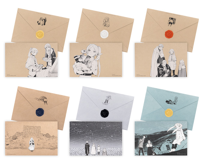 葬送のフリーレン シールくじびき」第一章 封筒からシールが出てくる