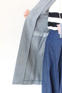 マカフィー (MACPHEE) ロングダッフルコート／グレー・Sサイズ