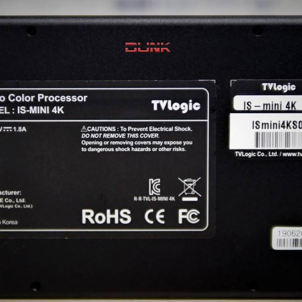 TVLogic IS-mini 4K Video Color Processor Announced – Real Time 3D