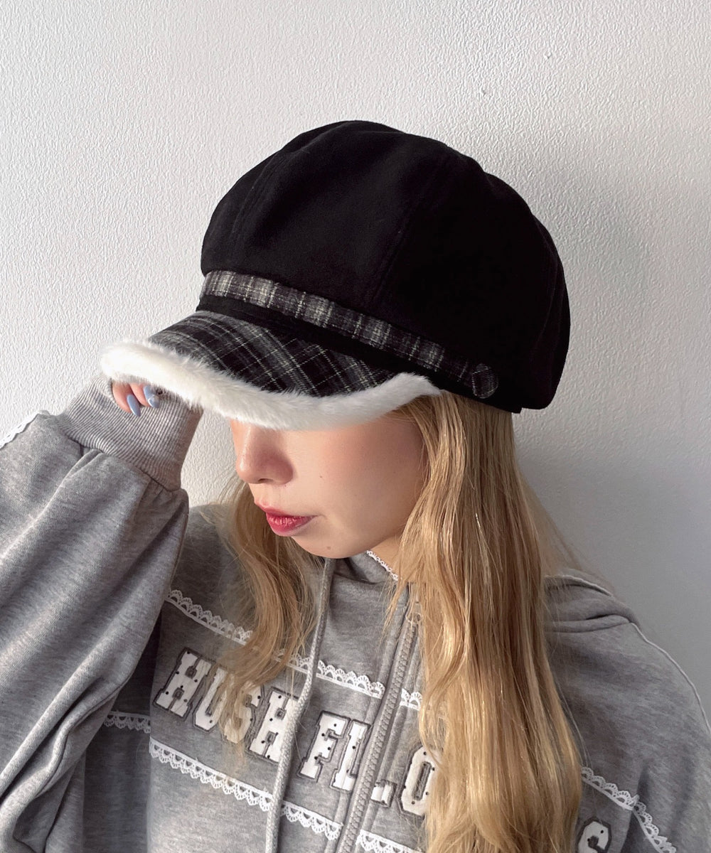 チェック柄Fスエードキャスケット｜WEGO（ウィゴー） – WEGO ONLINE STORE