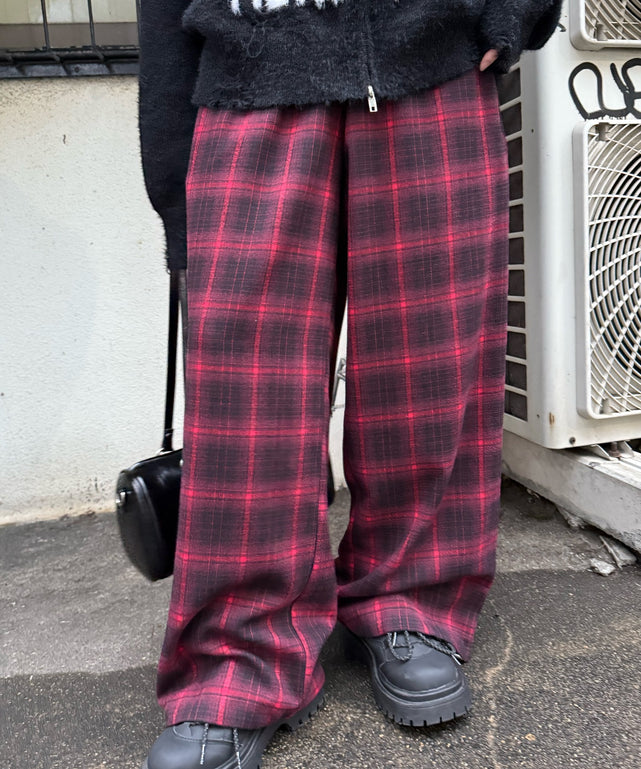 チェックワイドパンツ – WEGO ONLINE STORE