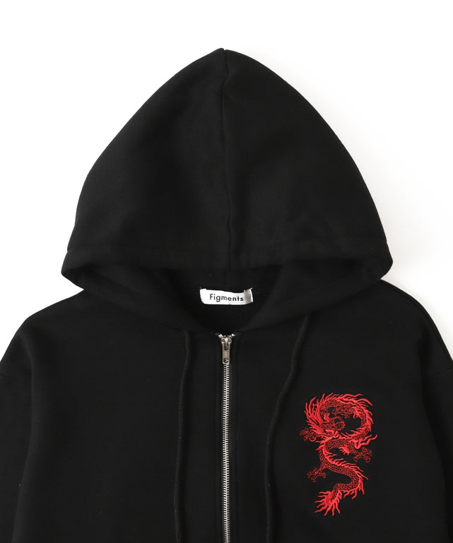 ドラゴン刺繍ビッグZIPパーカー – WEGO ONLINE STORE