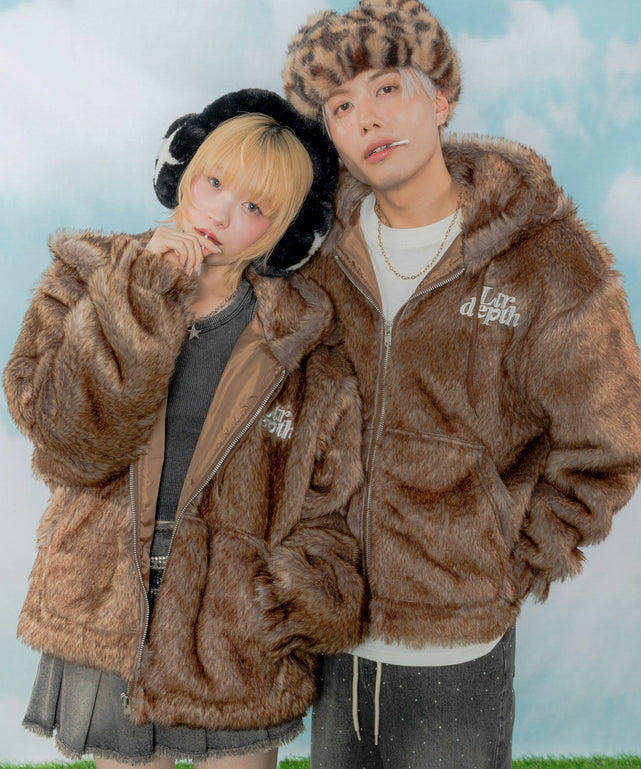 ファーフードロゴブルゾン｜WEGO（ウィゴー） – WEGO ONLINE STORE