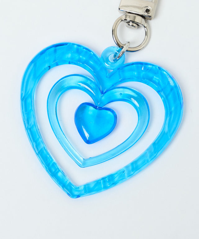 カラフルクリアハートミニキーホルダー｜WEGO（ウィゴー） – WEGO