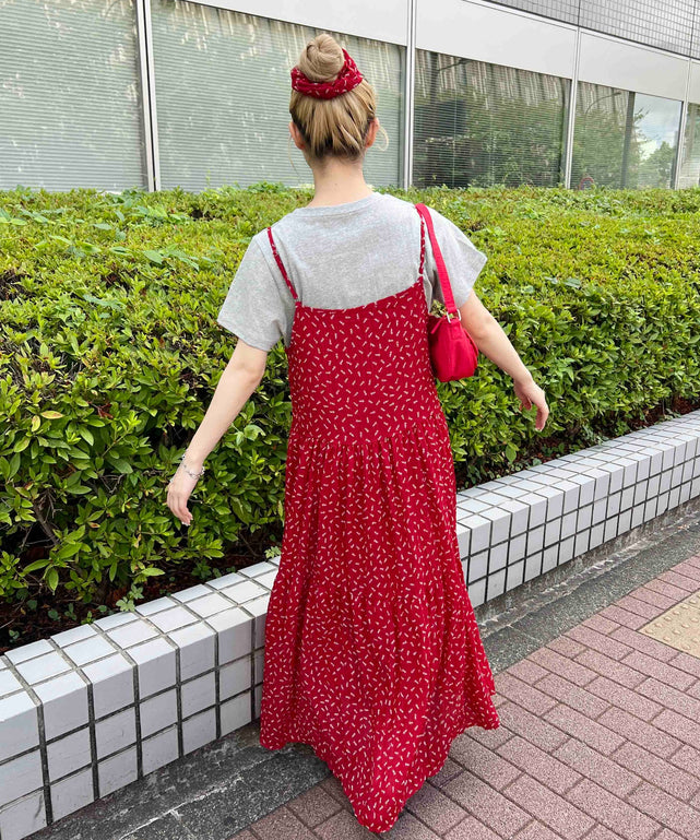 シュシュセットフラワーロングキャミワンピース – WEGO ONLINE STORE