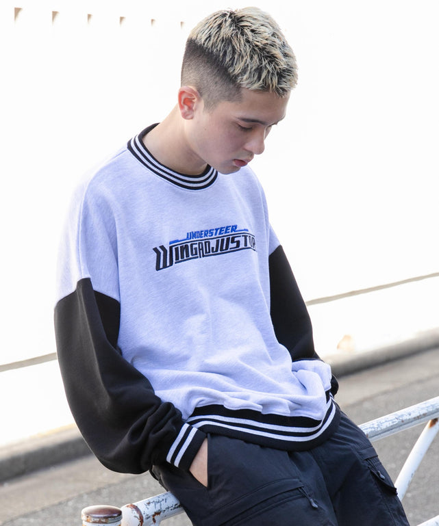 ヘビーウエイト刺繍バイカラープルオーバー｜WEGO（ウィゴー） – WEGO