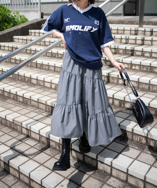 ランダムフリルロングスカート｜WEGO（ウィゴー） – WEGO ONLINE STORE