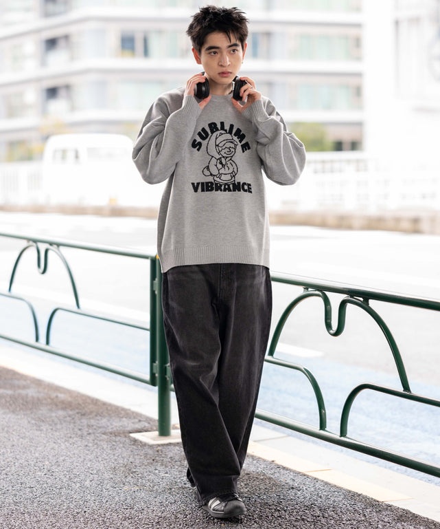 ジャガードグラフィックプルオーバー（LS） – WEGO ONLINE STORE