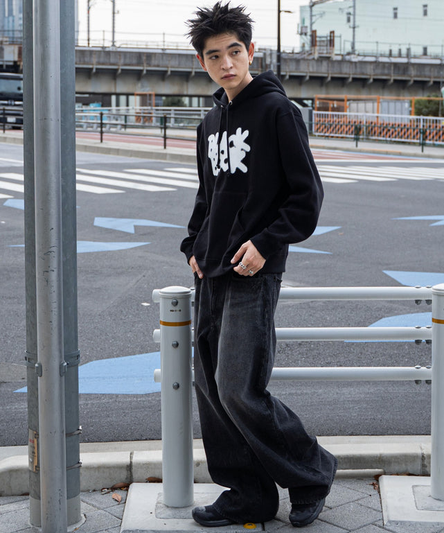 リラックスフィットスプレーグラフィックパーカー｜WEGO（ウィゴー