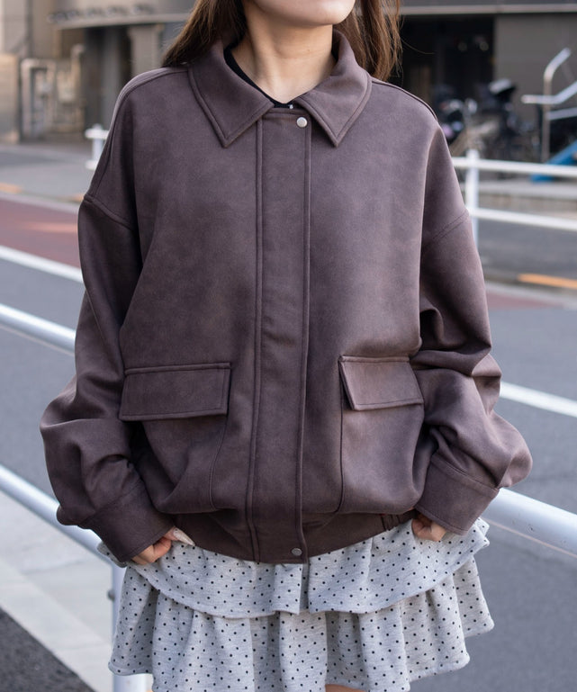 スウェードポンチジャケット｜WEGO（ウィゴー） – WEGO ONLINE STORE