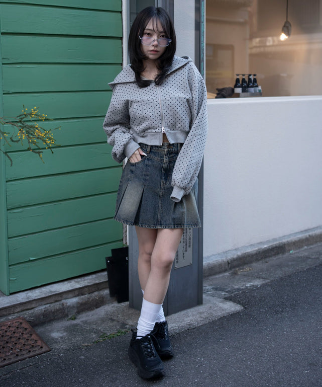 デニムプリーツミニスカート｜WEGO（ウィゴー） – WEGO ONLINE STORE