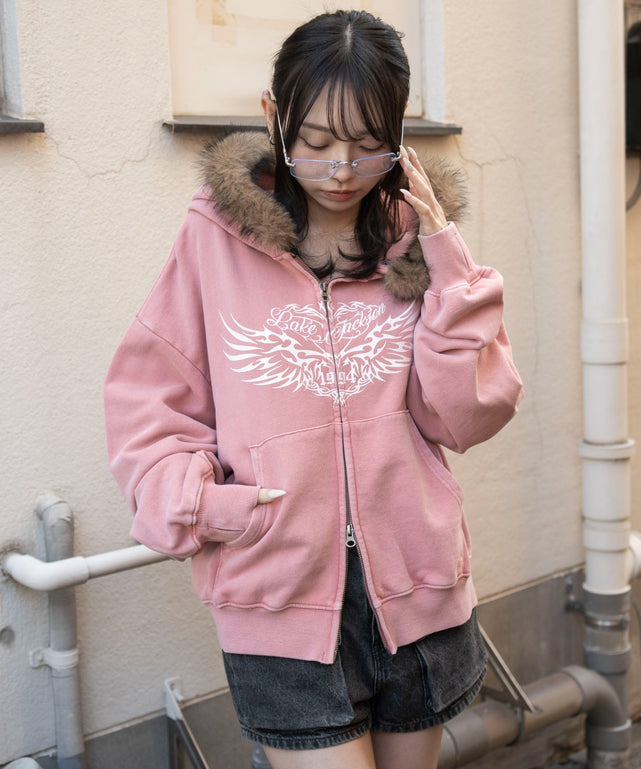 ブリーチファーグラフィックZIPパーカー｜WEGO（ウィゴー） – WEGO