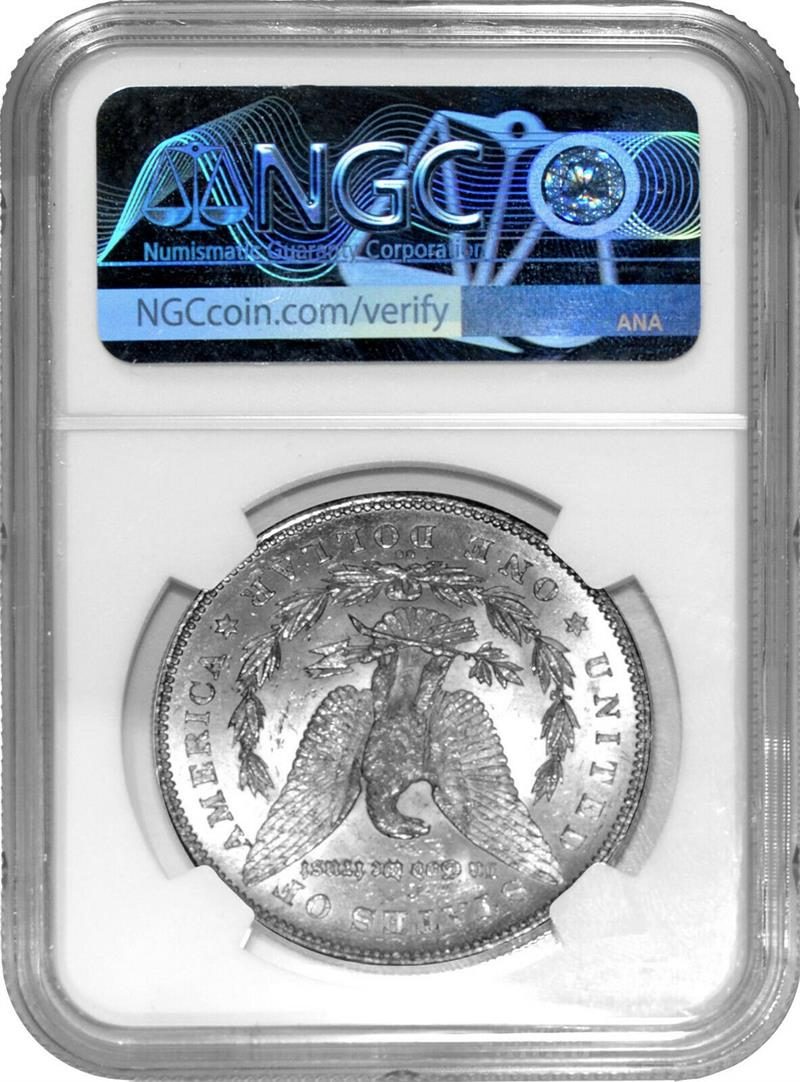 1880/79 CC Morgan Dollar NGC MS64 VAM -4 Reverse of 78 Casino Vault Ho