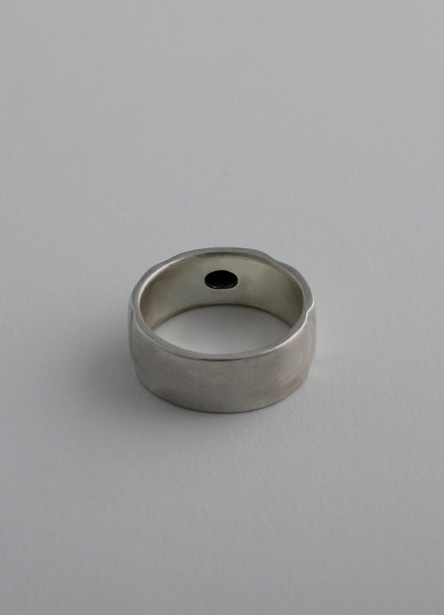 オニキスストーンリング (SV.BK) Huk – whoseA ONLINE STORE