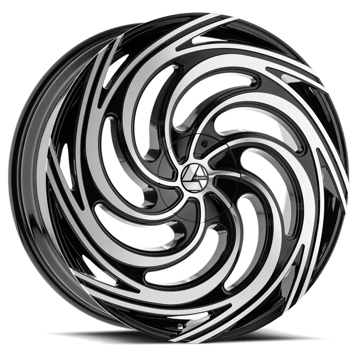 AZA-519 BM Gloss Black / Machined